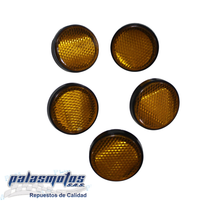Cargar imagen en el visor de la galería, TRAGA LUZ REDONDO UNIVERSAL 5MM PAQ X5 AMARILLO/ROJO/BLANCO