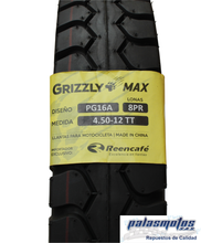 Cargar imagen en el visor de la galería, LLANTA 450X12 TT GRIZZLY MAX
