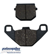 Cargar imagen en el visor de la galería, JUEGO PASTILLAS FRENO PLM DEL KMX125/250/ KDX125
