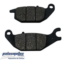 Cargar imagen en el visor de la galería, JUEGO PASTILLAS FRENO PLM TRAS THRILLER150SPORT / YZF / STEP125 / CB190R / R15/ CBR125R / 150R / XLVARADERO