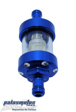 Cargar imagen en el visor de la galería, FILTROS DE GASOLINA UNIVERSAL LAVABLES AZUL/GRIS