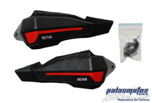 Cargar imagen en el visor de la galería, CORTAVIENTOS PULSAR NS 200 NEGRO CON CALCOMANIAS