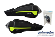 Cargar imagen en el visor de la galería, CORTAVIENTOS PULSAR NS 200 NEGRO CON CALCOMANIAS