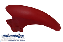 Cargar imagen en el visor de la galería, GUARDABARRO INFERIOR DEL TAPA MOTOR XT 660 ROJO