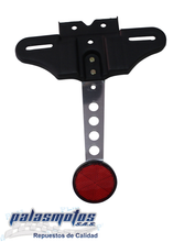 Cargar imagen en el visor de la galería, PORTA PLACA CON TRAGALUZ DT 125/175