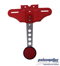 Cargar imagen en el visor de la galería, PORTA PLACA CON TRAGALUZ DT 125/175