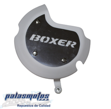 Cargar imagen en el visor de la galería, PROTECTOR TAPA CLUTCH BOXER CT LUJO CON PALTINA DE ACERO
