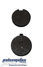 Cargar imagen en el visor de la galería, JUEGO PASTILLAS FRENO PLM DEL GP125/ FURAX150/ JC125/ KN125/ TRAS LF150GY
