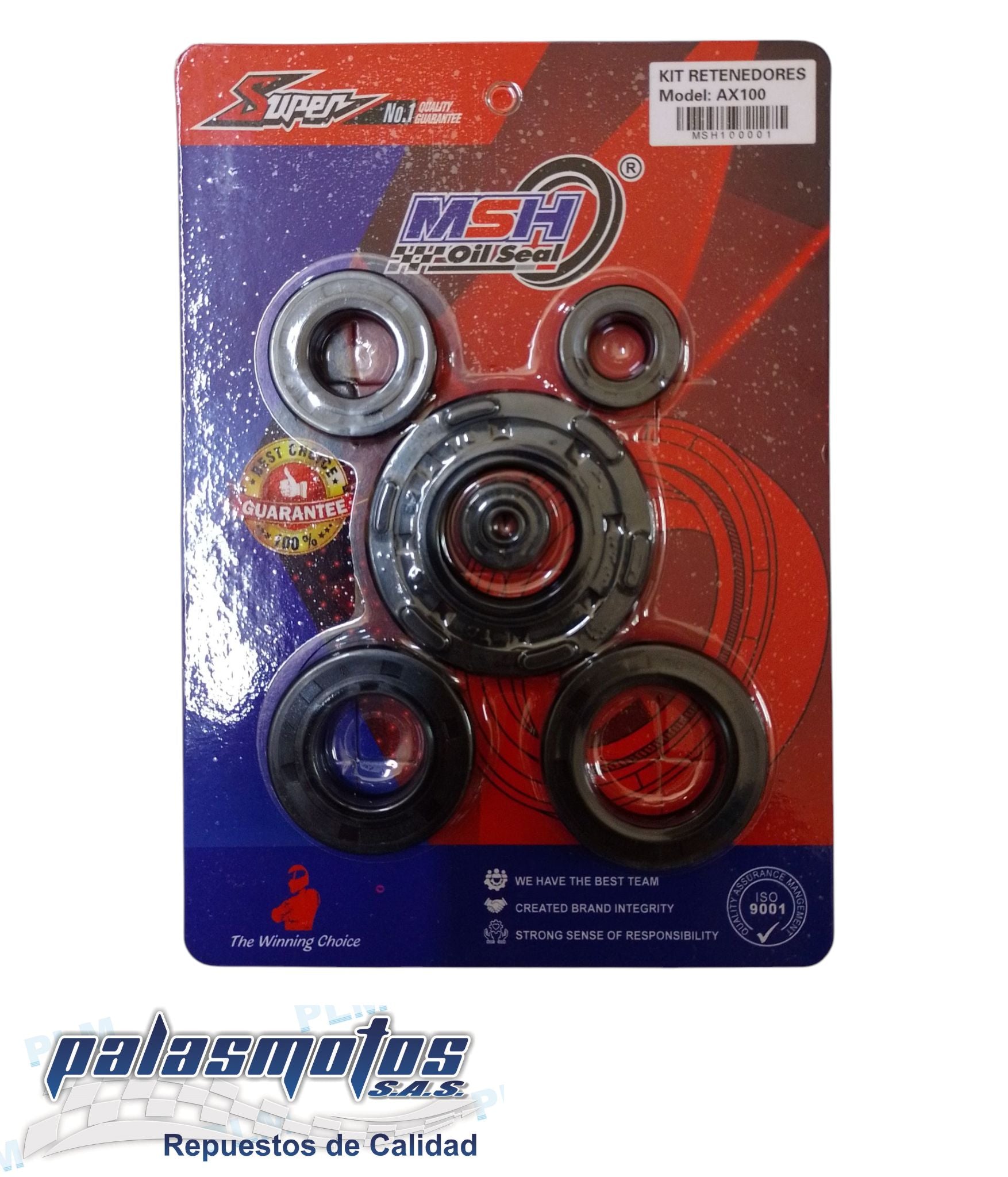 KIT RETENES MOTOR AX100