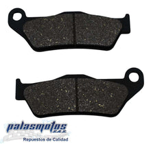 Cargar imagen en el visor de la galería, JUEGO PASTILLAS FRENO PLM TRAS PULSAR NS200/ 150/ 160/ RS200/ AS200/ PULSAR180/ SPEED/ DUKE125/ 200/ 250MV/ BWS FI/ MT03/ XT660MV/ DOMINAR400/ XRE300/ CB500/ CBR250R
